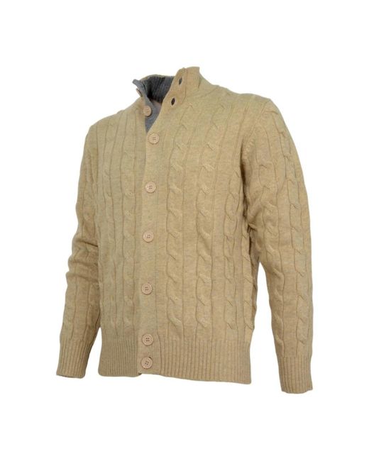 Cashmere Company Natural Cardigans for men