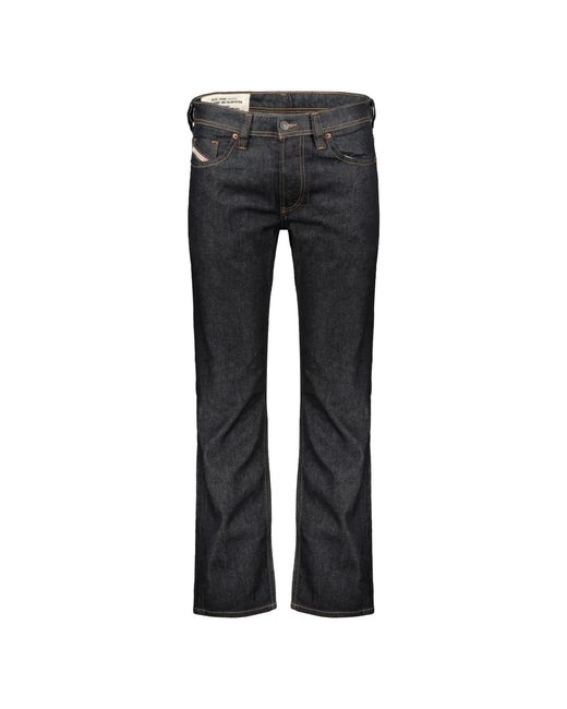 DIESEL Gray Straight Jeans for men