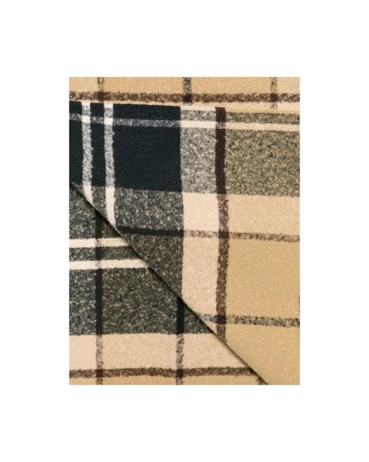 Barbour Green Winter Scarves