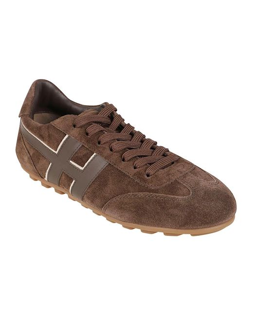 Hogan Brown Sneakers