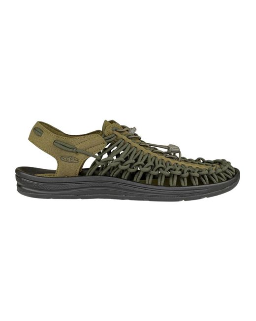 Shoes > sandals > flat sandals Keen pour homme en coloris Green