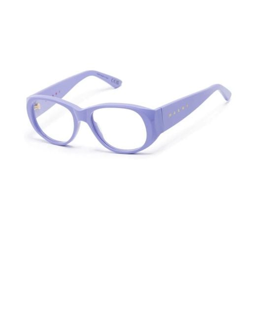 Marni Orinoco Optisch Frame in het Blue