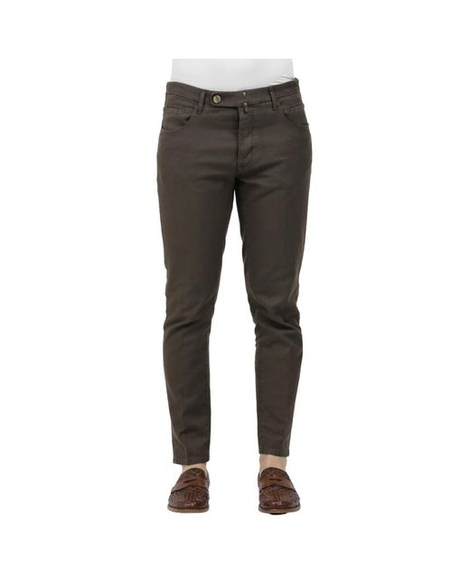 Incotex Gray Chinos for men