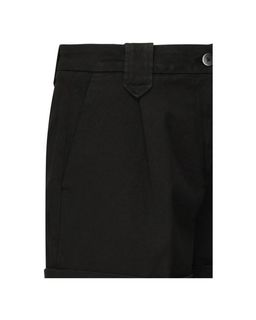 Fay Black Casual Shorts