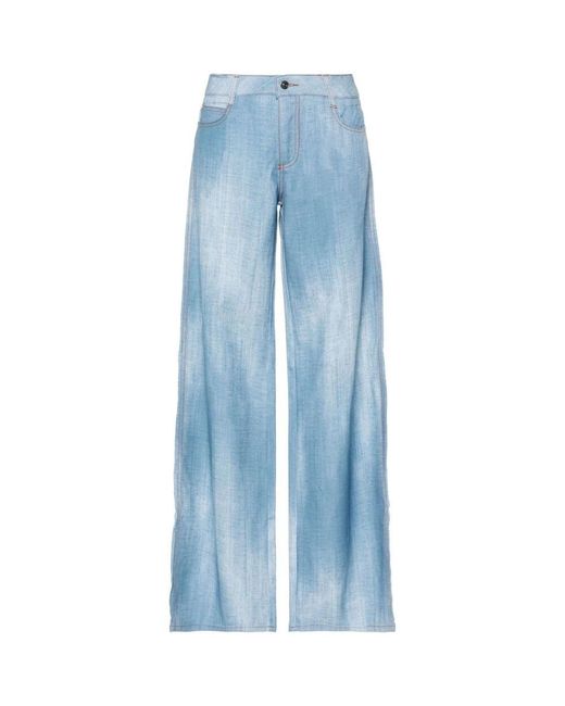 Ermanno Scervino Blue Wide jeans