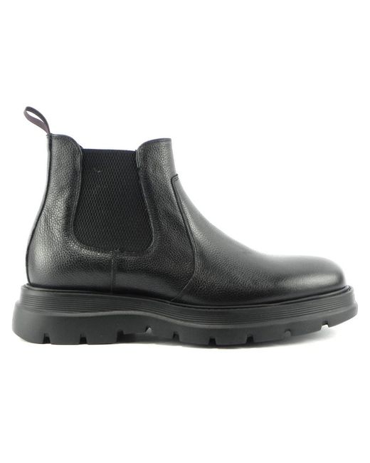 Marco Ferretti Black Chelsea Boots for men