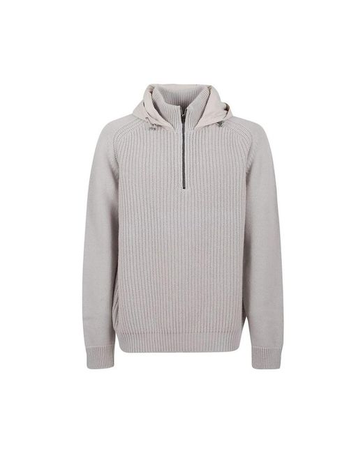 Herno Gray Turtlenecks for men