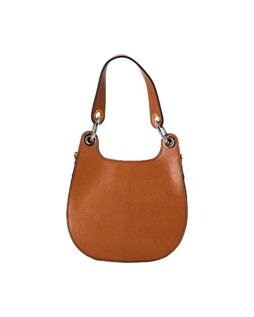 Chloé Brown Leder handtaschen