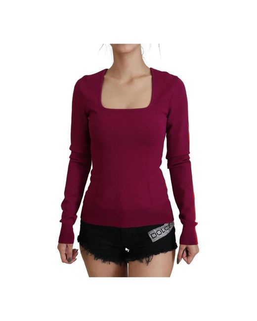 Dolce & Gabbana Purple Sweatshirts