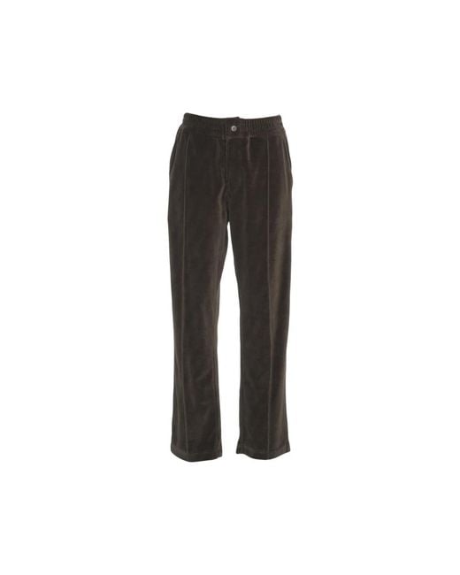 Oas Wide Trousers in het Black voor heren