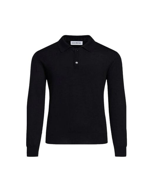 Bikkembergs Black Polo Shirts for men