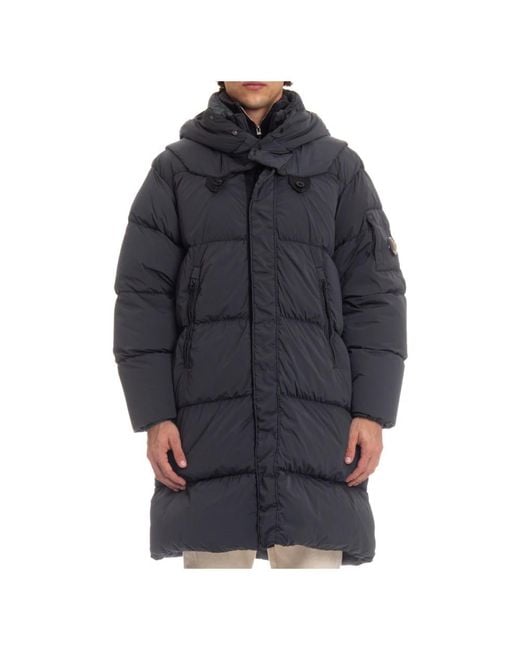 C P Company Blue Parkas for men