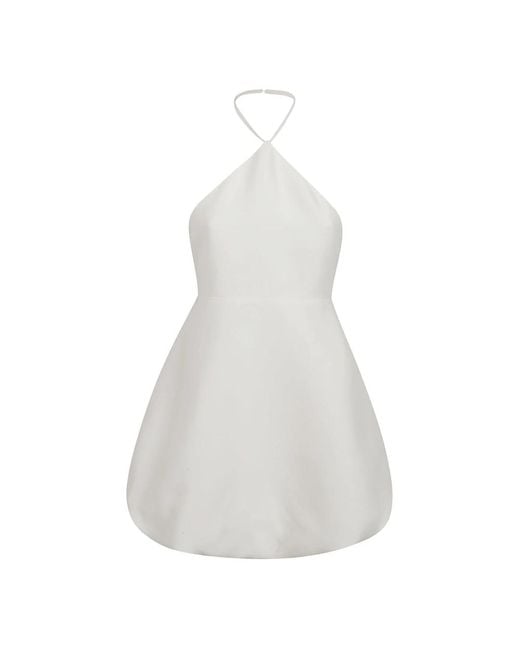 Balenciaga White Short Dresses