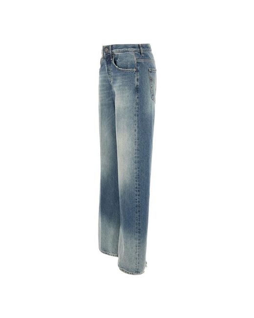 Dondup Blue Wide Jeans