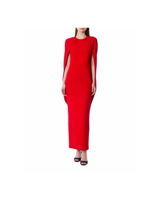 Alberta Ferretti Maxi Dresses in Red Lyst UK