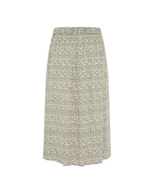 Part Two Gray Midi Skirts