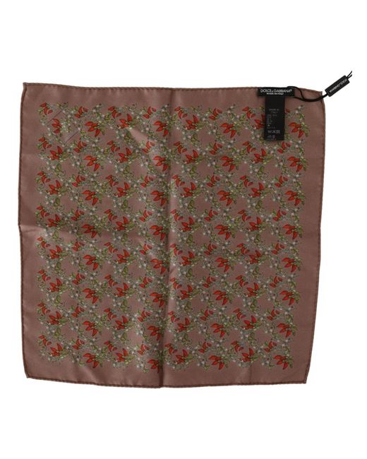 Dolce & Gabbana Brown Handkerchiefs