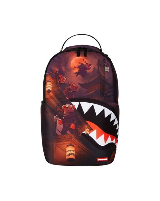 Sprayground Backpacks in het Red