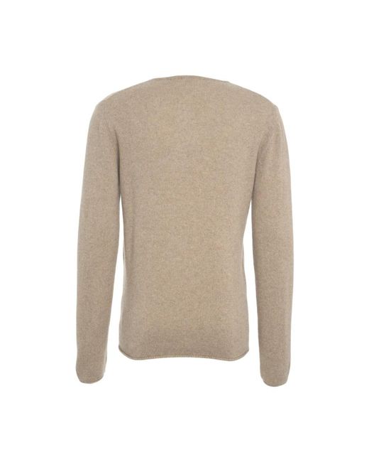 Daniele Fiesoli Cashmere Knitwear in het Natural voor heren