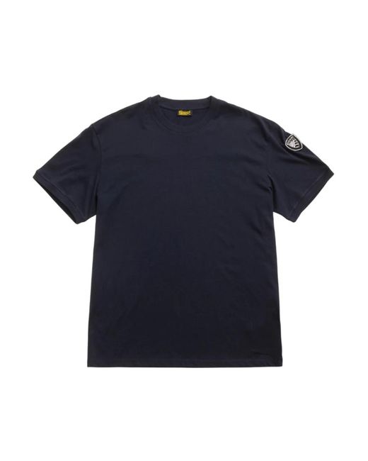 T-Shirts Blauer de hombre de color Blue
