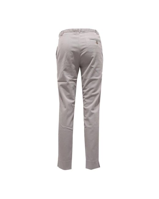 Fabiana Filippi Gray Slim-Fit Trousers