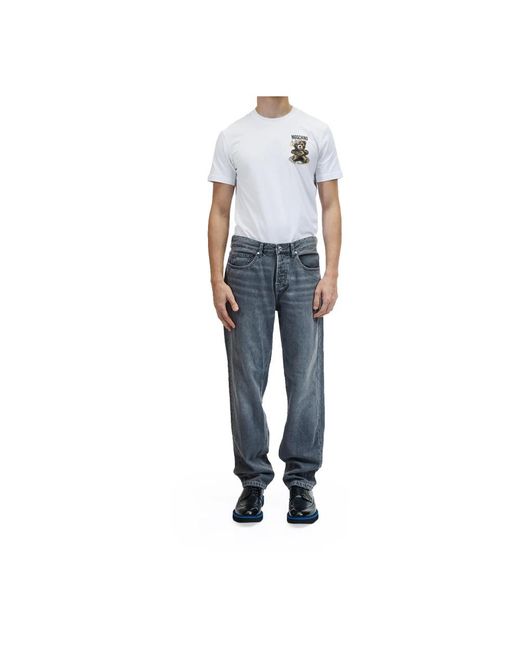 Karl Lagerfeld Blue Loose-Fit Jeans for men