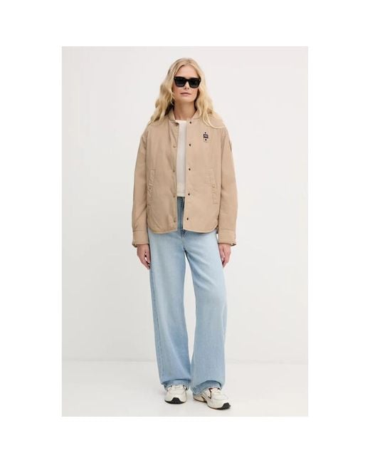 Bomber Jackets Blauer de color Natural