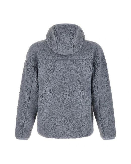 DIESEL Gray Faux Fur & Shearling Jackets for men