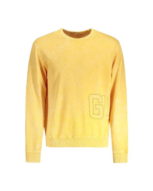 Sweatshirts Guess de hombre de color Yellow