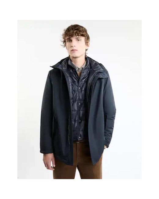 Fay Blauwe Winterjas Stijlvol Design in het Blue voor heren