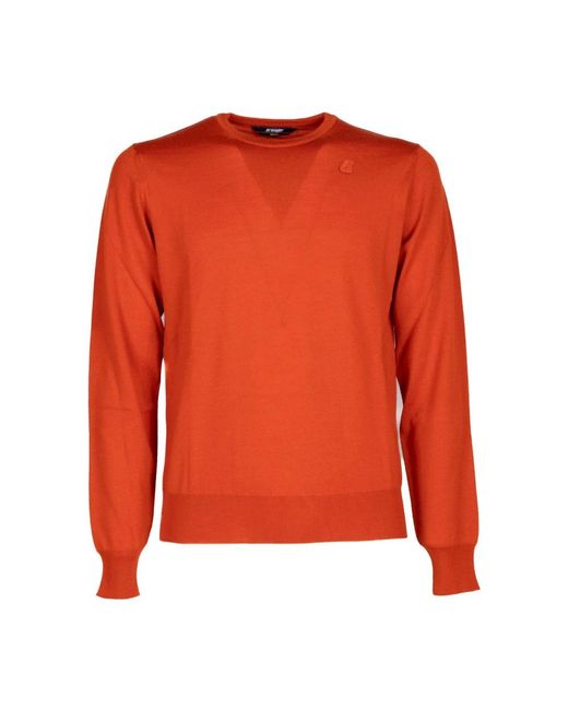 K-Way Orange Sweatshirts for men
