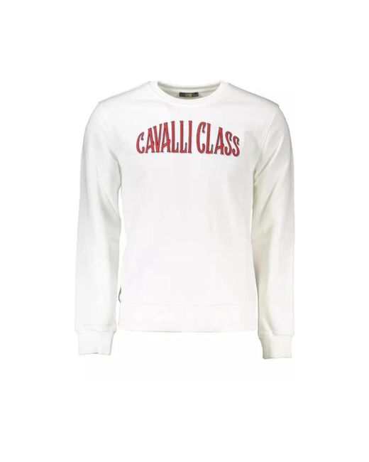 Roberto Cavalli White Sweatshirts for men