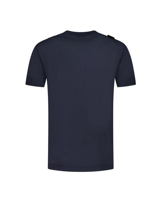 Ma Strum Tops ,Blauw ,Katoen Blauw Katoenen T-Shirt Mas 8388M428Inknavy/1733 in het Blue voor heren