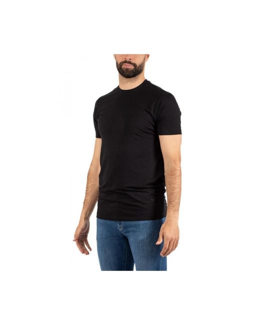 Emporio Armani Black T-Shirts for men