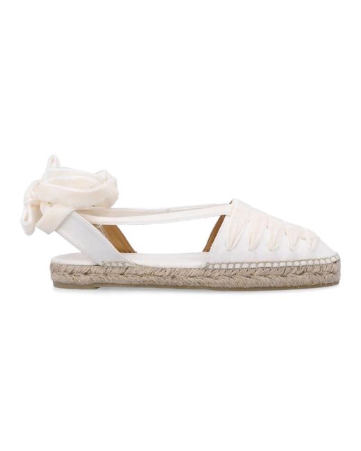Castaner White Espadrilles