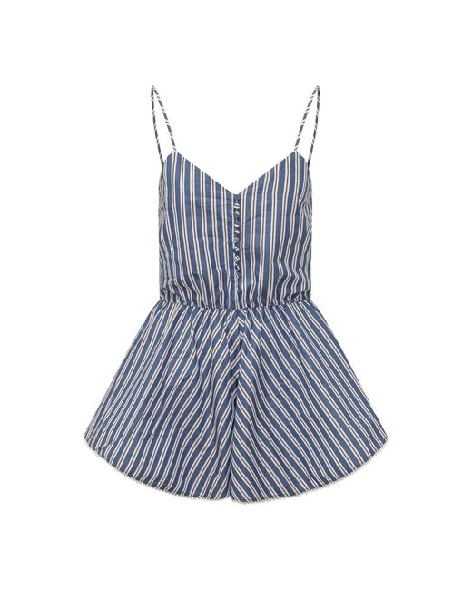 ANDAMANE Celeste Playsuit in het Blue