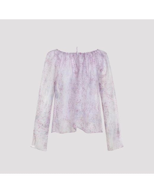 Blouses Alberta Ferretti de color Purple