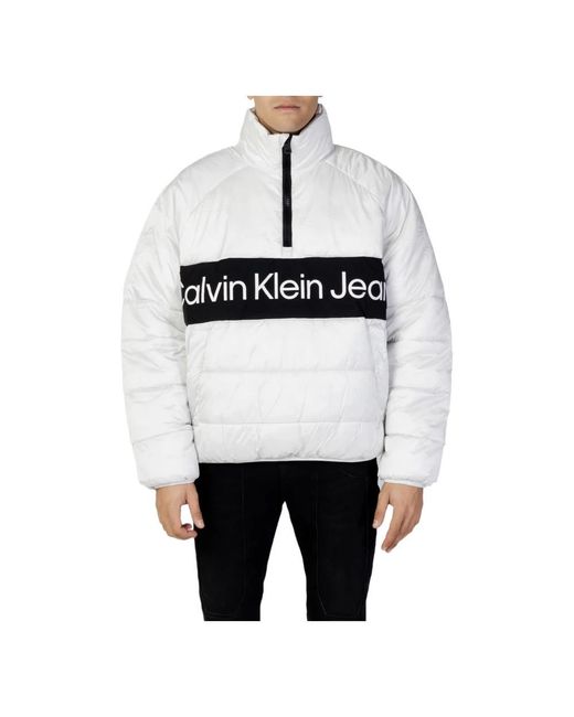 Calvin Klein White Down Jackets for men