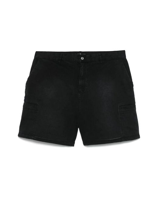 Represent Black Short Shorts for men