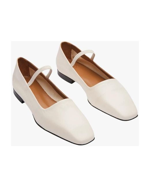 Atp Atelier White Ballerina Shoes