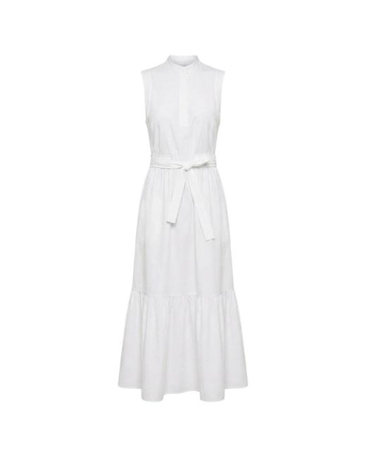 Peserico White Maxi Dresses
