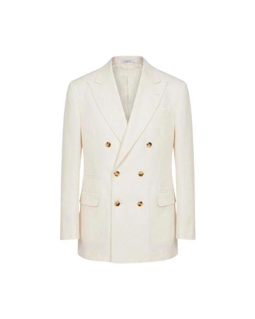 Brunello Cucinelli White Blazers for men