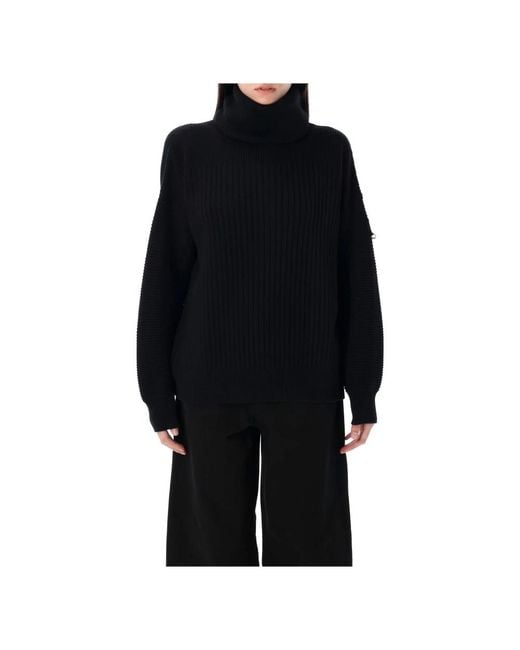 Turtlenecks Moncler de color Black