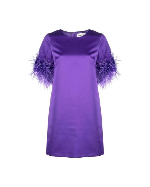P.A.R.O.S.H. Purple Short Dresses
