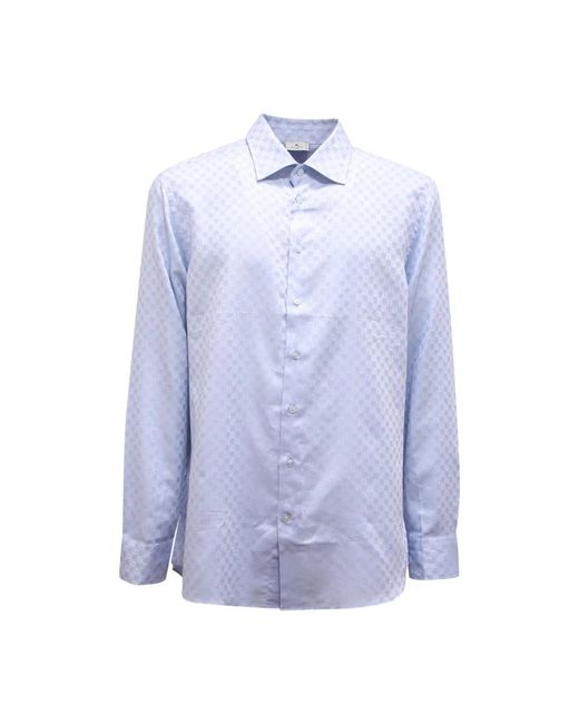 Etro Blue Formal Shirts for men