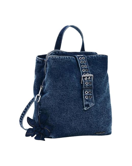 Desigual Blue Backpacks