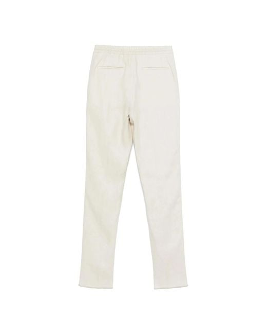 Lardini White Sweatpants for men