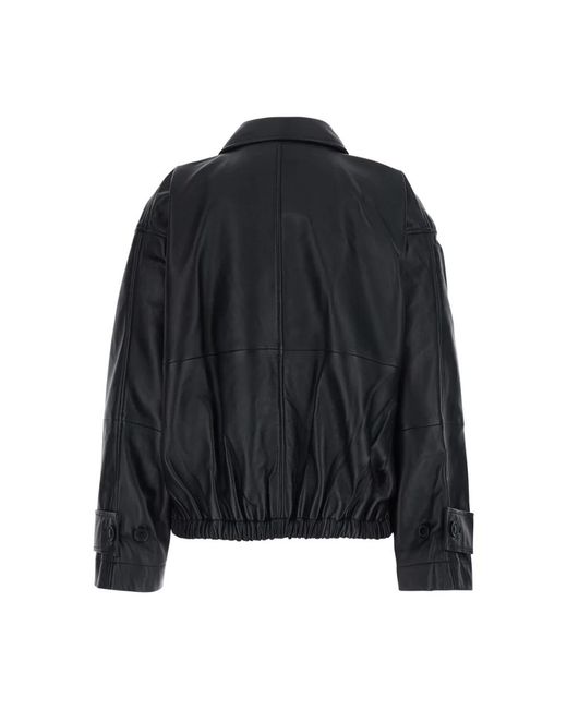 Rohe Leather Jassen in het Black