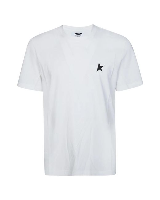 Golden Goose Deluxe Brand White T-Shirts for men