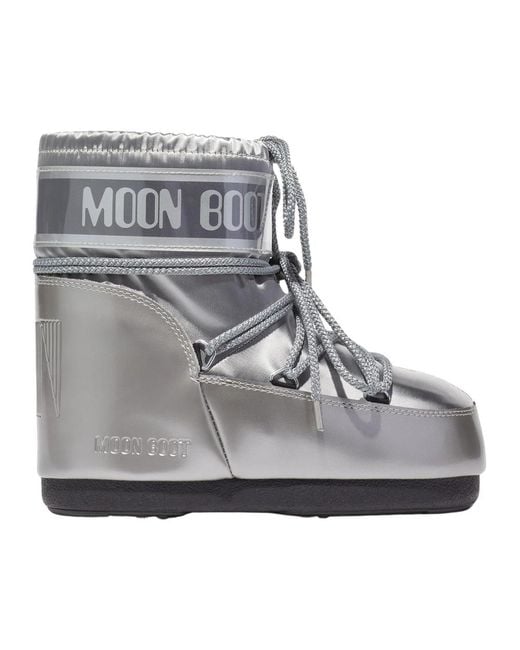 Moon Boot Gray Winter Boots